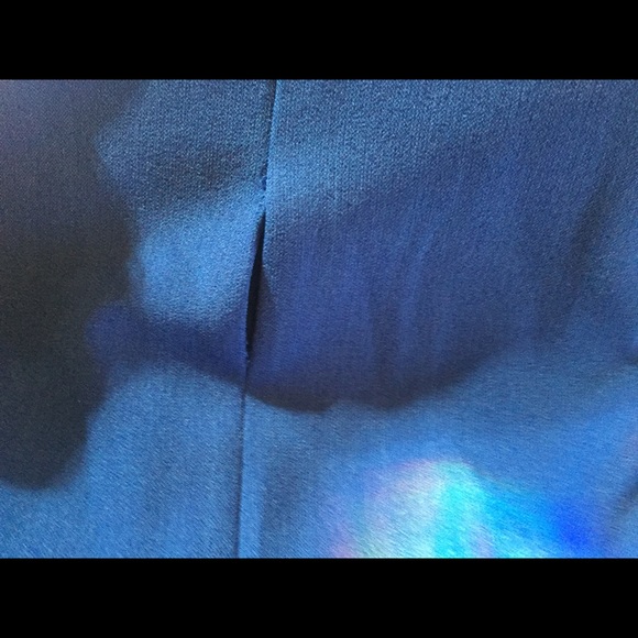 NFS yet Studio 1 blue & black sleeveless dress - Picture 7 of 7